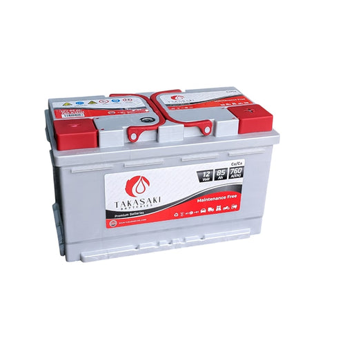 ავტომობილის აკუმულატორი 85ამპ TAKASAKI 12 V 85 AH 760A / L4-SMF