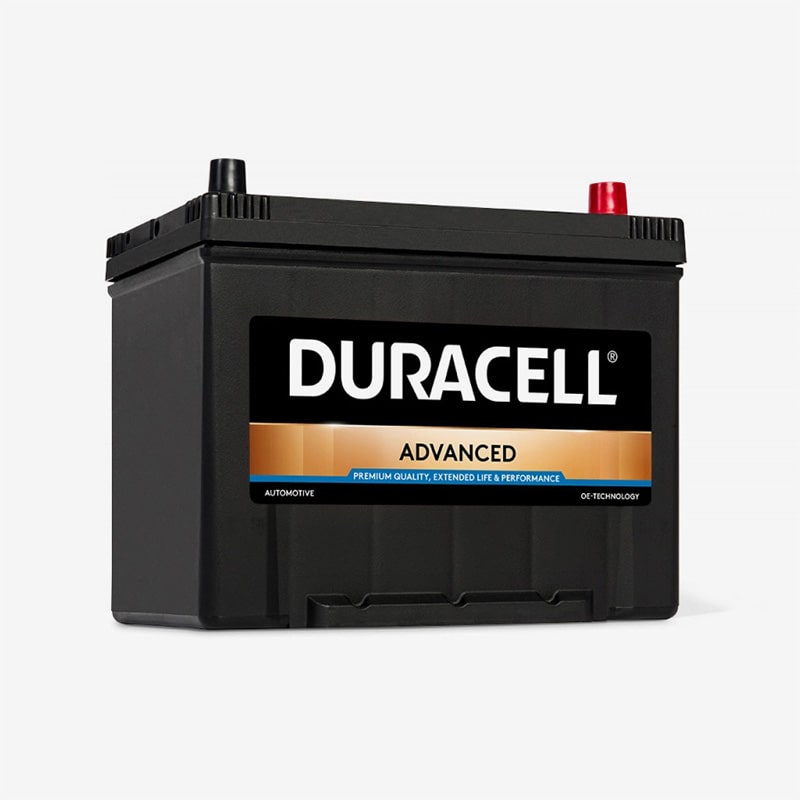 ავტომობილის აკუმულატორი 70ამპ Duracell DA70 70 Ah JIS . D26L / N50