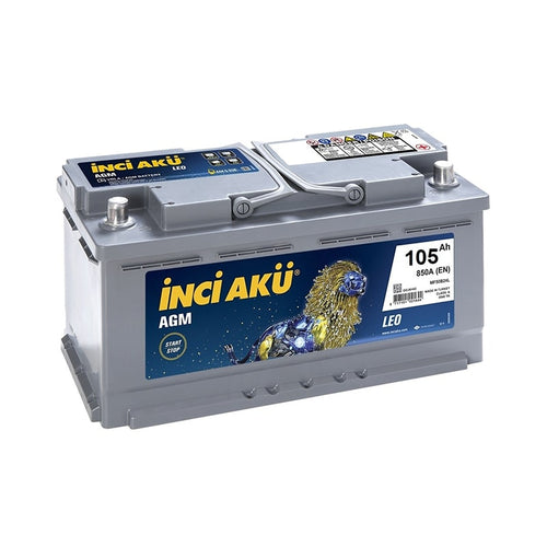 ავტომობილის აკუმულატორი 105ამპ DIN L6 AGM INCI 1014130