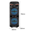 Bluetooth დინამიკი მიკროფონით და დისტანციური მართვით OEM ZQS2803