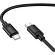 USB სადენი Hoco X122 Benefit 60W silicone charging data cable C to C