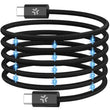 USB კაბელი Celly USB-C to USB-C Magnetic Cable 2მ
