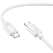 USB სადენი Hoco X122 Benefit 60W silicone charging data cable C to C