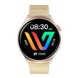 წყალგამძლე სმარტ საათი Weofly Curve Gold