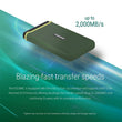 2TB გარე მყარი დისკი Transcend TS2TESD380C