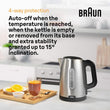 ელექტრო ჩაიდანი BRAUN WK1500BK