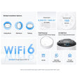 Wi-Fi როუტერი TP-Link Deco X50-PoE(3-pack) AX3000