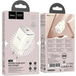 დამტენი Hoco N43 Vista single port PD30W charger moonlight white
