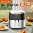 აეროგრილი 8.8ლ Sokany SK-10037