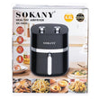 აეროგრილი 6.5ლ Sokany SK-10024