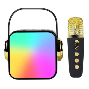 მინი Bluetooth დინამიკი RGB ფერებით და მიკროფონით OEM ZX-03