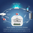 სანათის ჭკვიანი მოდული MOES Smart Ligth Switch Module 1G Zigbee ZRM-104-MS