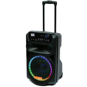 Bluetooth დინამიკი 2 მიკროფონით და დისტანციური მართვით ADS TEB12D