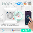 ჭკვიანი როზეტი Moes WK-Y-EU-1U1C-WH-EN