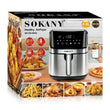 აეროგრილი 8ლ Sokany SK-ZG-8042