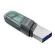 USB ფლეშ მეხსიერება SanDisk iXpand 128GB Type A+Lightning SDIX90N-128G-GN6NE