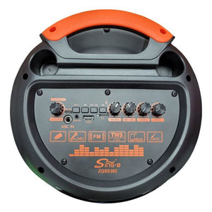 Bluetooth დინამიკი 2 მიკროფონით და პულტით OEM ZQS8302