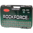 172 ნაჭრიანი ხელსაწყოების ნაკრები RockForce RF-41723-5