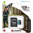 მეხსიერების ბარათი Kingston 128GB SDXC Canvas Go Plus (SDCG3/128)