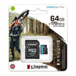 მეხსიერების ბარათი Kingston 64GB SDXC Canvas Go! Plus SDCG3/64