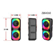 Bluetooth დინამიკი მიკროფონით OEM ZQS4260