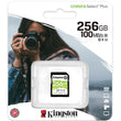 მეხსიერების ბარათი Kingston 256GB SDXC Canvas Select Plus (SDS2/256GB)