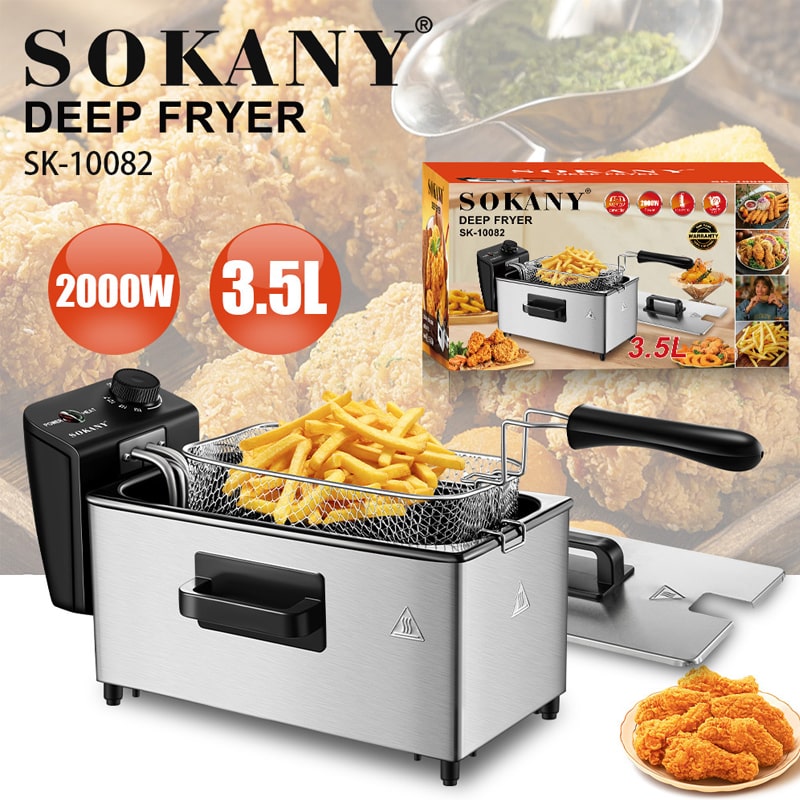 ფრის აპარატი 3.5 ლ SOKANY SK-10082