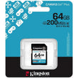 მეხსიერების ბარათი Kingston 64GB Canvas Go Plus (SDG4/64GB)