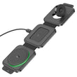 უსადენო დამტენი Hoco CQ4 Unique 3-in-1 folding magnetic wireless fast charger