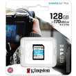 მეხსიერების ბარათი Kingston 128GB SDXC Canvas Go! Plus (SDG3/128GB)