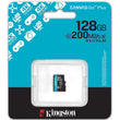 მეხსიერების ბარათი Kingston 128GB microSDXC Canvas Go Plus (SDCG4/128GBSP)