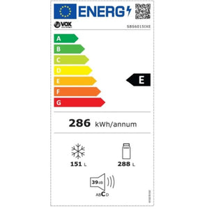 მაცივარი VOX SBS 6035 IXF