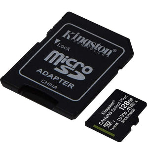 მეხსიერების ბარათი Kingston 128GB Canvas Select Plus With Adapter (SDCS2/128GB)