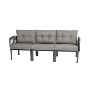 ბაღის ავეჯის კომპლექტი COMFORT TIME CT043-3-W Luna Sofa