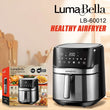 აეროგრილი 9.5ლ LumaBella LB-60012