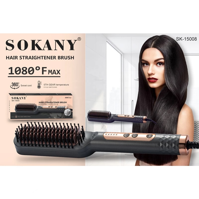 თმის ფენი სავარცხელი Sokany SK-15008