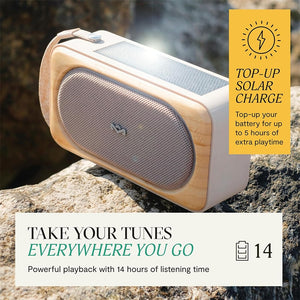 პორტატული Bluetooth დინამიკი House Of Marley EM-JA023 Roots Solar