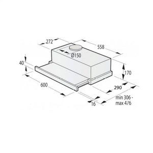 გამწოვი GORENJE TH64E3SGB