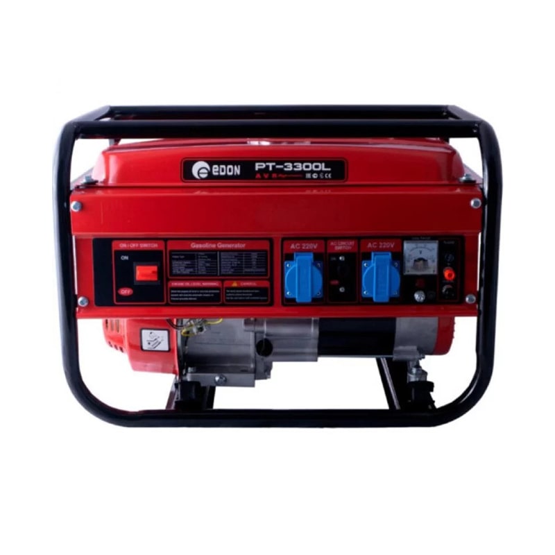 გენერატორი ბენზინის ძრავზე 3300W EDON PT-3300L