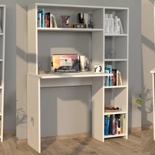 სამეცადინო/კომპიუტერის მაგიდა თაროებით Gelens IS0643