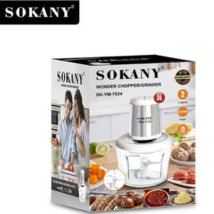 ჩოფერი 3ლ 800W Sokany SK-YM-7034