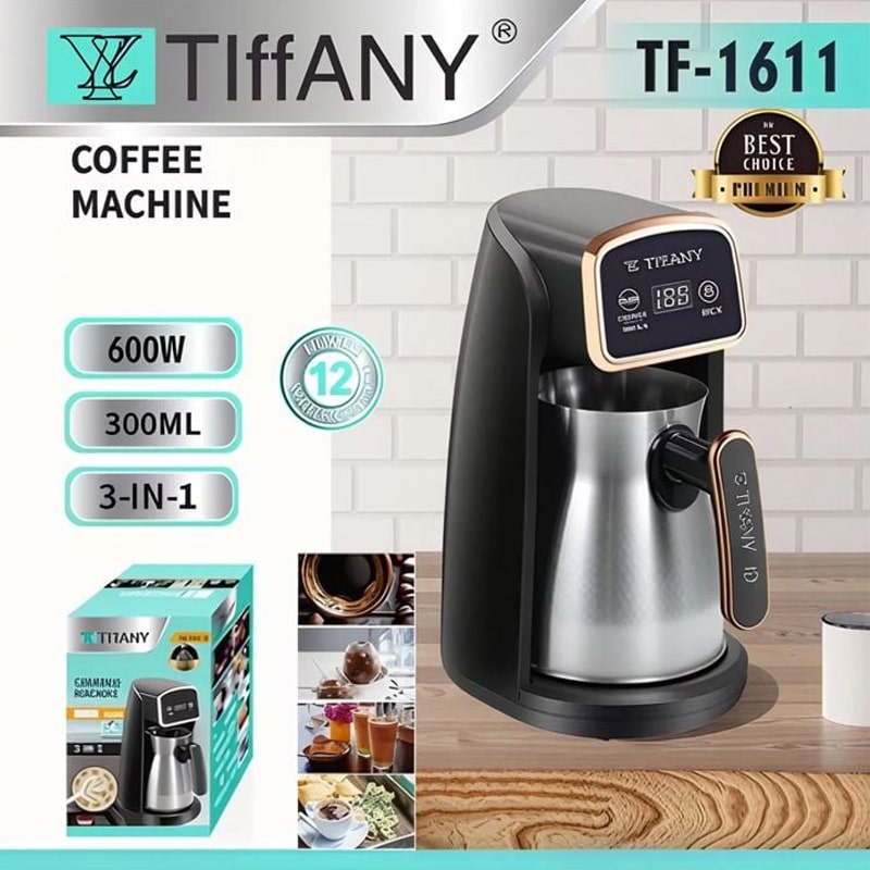 თურქული ყავის აპარატი Tiffany TF-1611