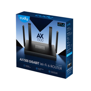 Wi-Fi როუტერი Cudy AX1500