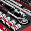 ტორცული თავაკების ნაკრები 24ც Ronix RONIX RH-2644