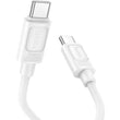 USB სადენი Hoco X122 Benefit 60W silicone charging data cable C to C