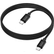 USB სადენი Hoco X122 Benefit 60W silicone charging data cable C to C