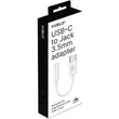 ადაპტერი Celly USB-C to Jack 3.5მმ