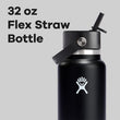 თერმო ბოთლი 946 მლ 32 OZ WIDE FLEX STRAW CAP