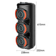 Bluetooth დინამიკი მიკროფონით და დისტანციური მართვით OEM ZQS3601