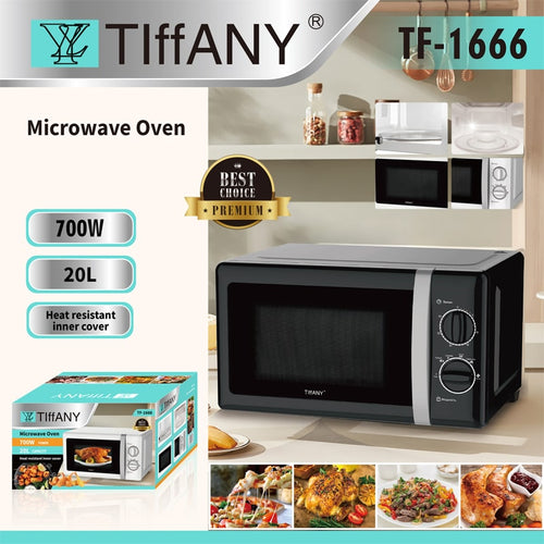 მიკროტალღური ღუმელი 20ლ Tiffany TF-1666